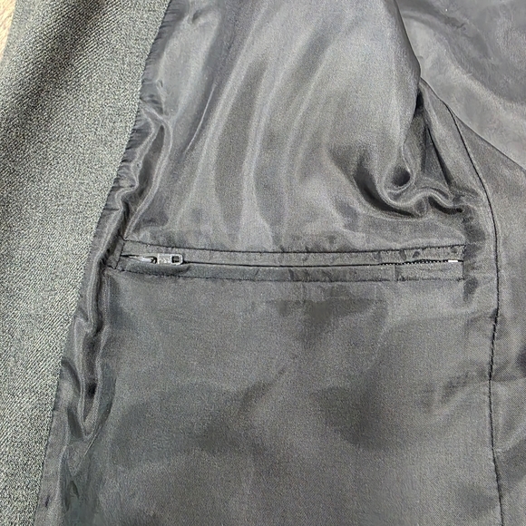 Orvis Charcoal Gray Blazer Jacket Women’s Petite 8P Single Button Career - Picture 7 of 8